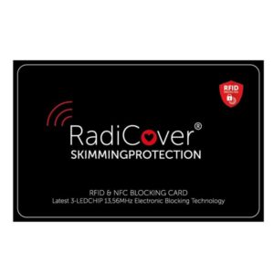 Radicover Skim-Block card 3-Led RFID NFC Skimmingprotection