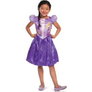 Rapunzel Bassic Costume - Tangled - Size M 7-8 Years Old