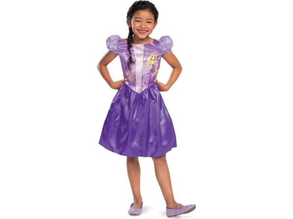 Rapunzel Bassic Costume - Tangled - Size M 7-8 Years Old