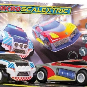 Scalextric - Law Enforcer Racerbane Sæt - Inkl. 2 Biler