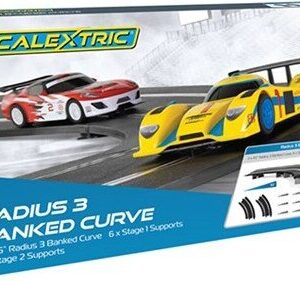 Scalextric Skinner - Radius 3 Banked Curve - 45° - 2 Stk - C8297