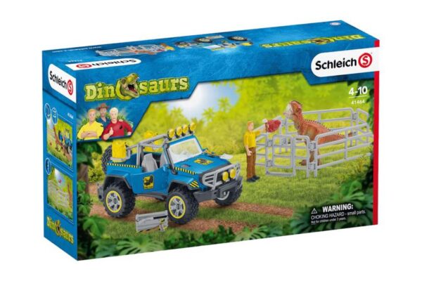Schleich Dinosaurs - Off-Road Vehicle with Dino Outpost - Actionfigur