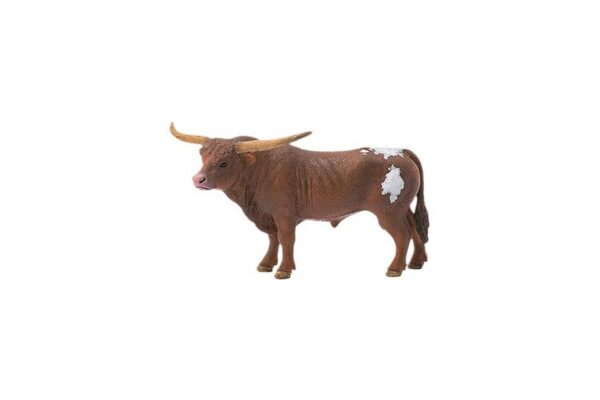 Schleich Farm World - Texas longhorn-tyr - Actionfigur