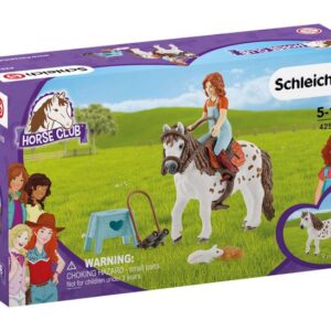 Schleich Horse Club - Mia & Spotty - Actionfigur