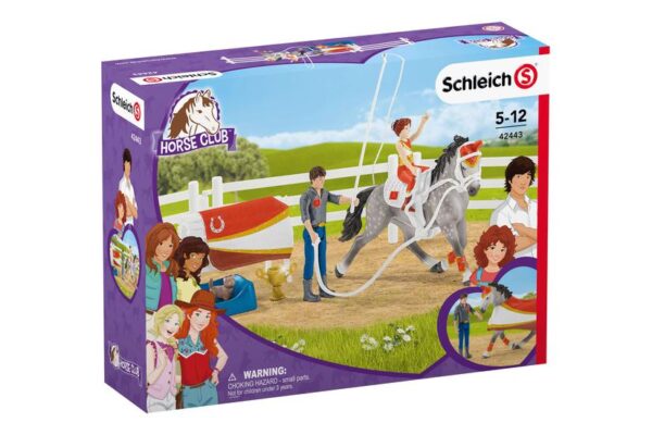 Schleich Horse Club - Mia's Vaulting Riding Set - Actionfigur