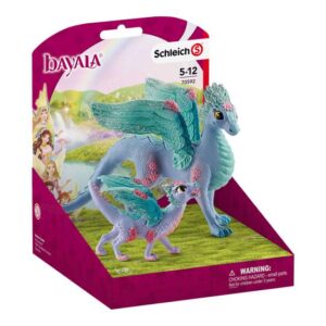 Schleich bayala - Blossom Dragon Mother and Child - Actionfigur