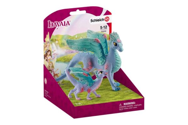 Schleich bayala - Blossom Dragon Mother and Child - Actionfigur