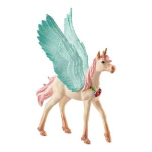 Schleich bayala - Dekoreret enhjørning Pegasus, føl - Actionfigur