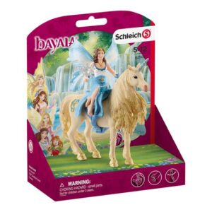 Schleich bayala - Eyela Riding on Golden Unicorn - Actionfigur