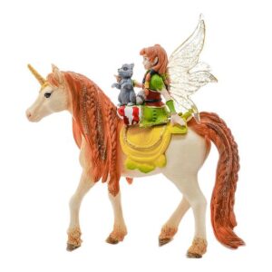 Schleich bayala - Fairy Marween med glitterenhjørning - Actionfigur