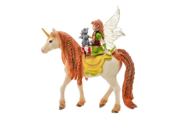 Schleich bayala - Fairy Marween med glitterenhjørning - Actionfigur