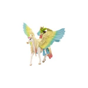 Schleich bayala - Fairy Surah med glitter Pegasus - Actionfigur