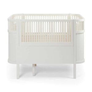 Sebra Sengen 70x112,5/155 cm - Klassisk, Baby og Junior - Hvid