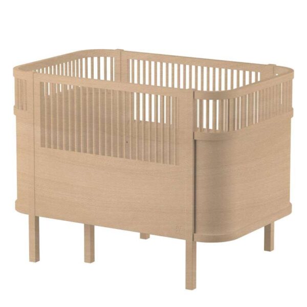 Sebra Sengen 70x112,5/155 cm - Klassisk, Baby og Junior - Wooden edition