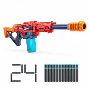 Skumpile-Blaster Zuru X-Shot Excel Max Attack Affyringsrampe 24 Dartpile (3694)