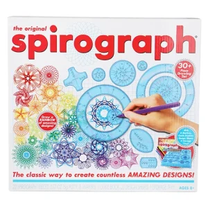 Spirograph set with markers