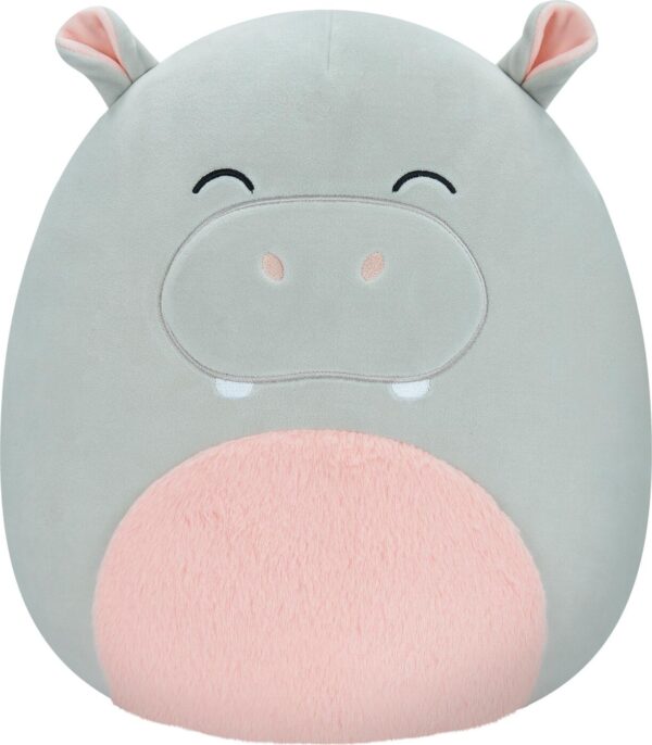 Squishmallows Bamse - Flodhest Harrison - 30 Cm