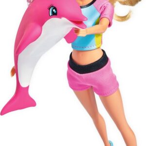 Steffi Love Dukke Med Delfin - Dolphin Fun - 29 Cm