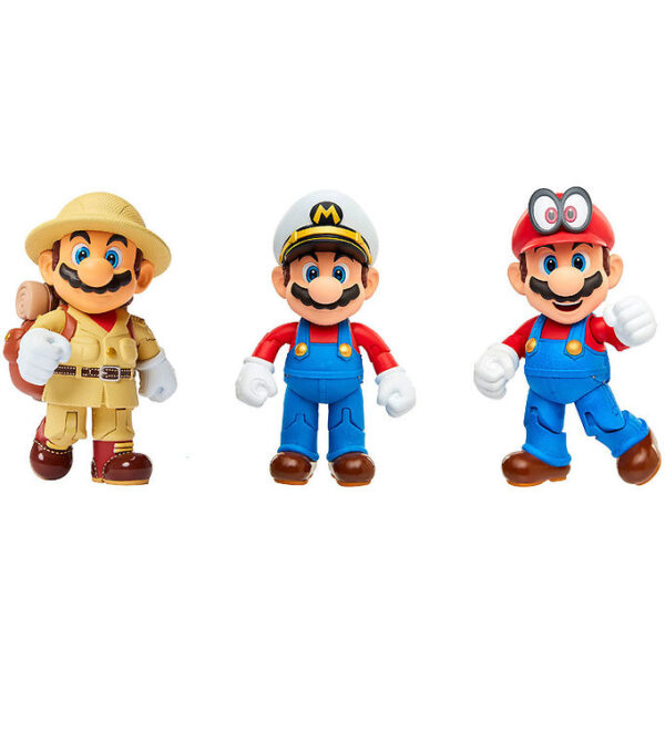 Super Mario Figurer - 3-pak - Odyssey