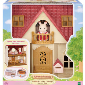 Sylvanian Families - Red Roof Cosy Cottage Starter Home - 5567