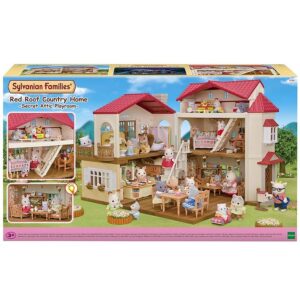 Sylvanian Families - Red Roof Country Home - Secret Attic Playro