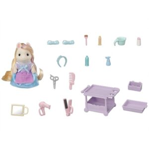 Sylvanian Families dukkehusfigur - Styling-salon med figur