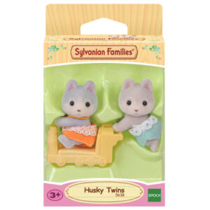 Sylvanian Families dukkehusfigurer - Husky-tvillinger