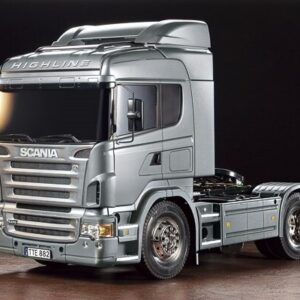 Tamiya - Rc Scania R470 Silver Edition Fjernstyret Lastbil Byggesæt