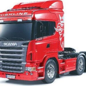 Tamiya - Rc Scania R620 6x4 Highliner Fjernstyret Lastbil Byggesæt