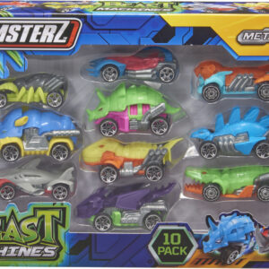 Teamsterz - Beast Machines - Die-cast Metal - 10 Biler