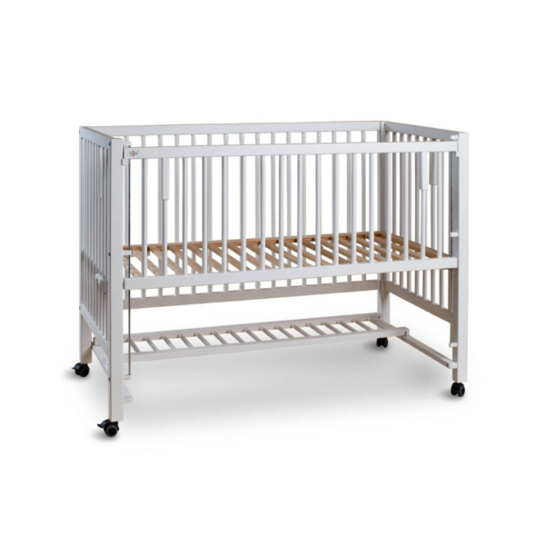 Tissi - Hajo Bedside Crib / Børneseng, Hvid