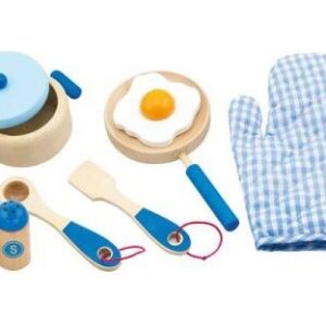 Viga 50115 Breakfast Set-Blue (0821, Viga)