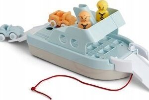 Viking Toys Viking Toys Ecoline Jumbo Boat Med 2 Biler Og 2 Figurer