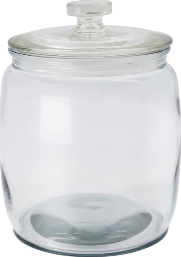 Ville, Opbevaringsglas by House Doctor (D: 15,3 cm. x H: 19,8 cm., Klar)
