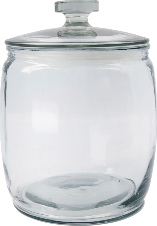 Ville, Opbevaringsglas by House Doctor (D: 23,3 cm. x H: 28,7 cm., Klar)