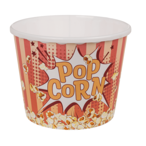 Vintage Popcorn Bucket 17 X 17 X 13,3 Cm