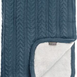 Vinter & Bloom - Baby Fleece Tæppe - Storm Blue