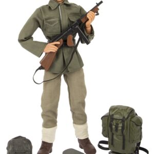 WW2 Allierede Infanterist Action Figur 30,5cm med tilbehør