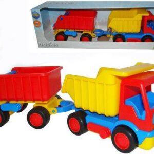 Wader Truck With A Box Trailer (37664 Polesie)