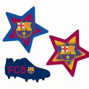 Wall sticker - FC Barcelona - 3 stk - 3D effekt