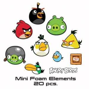 Wallstickers - Angry Birds - 20 forskellige - 3D effekt