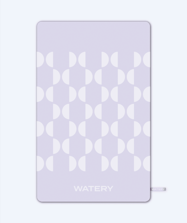 Watery microfiber håndklæde - Rafferty - Dust Purple - Microfiber håndklæder