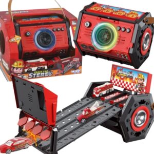 Woopie Surfurious Downhill Track 2In1 Boombox + 2 Biler