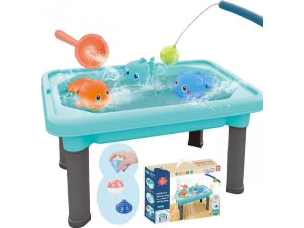 Woopie Water Table 3In1 Sandbox Fish Catching Game 6 El.