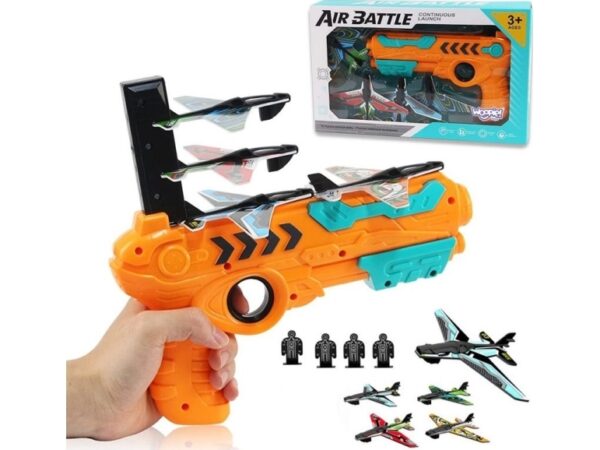 Woopie Woopie Gun Launcher Automatisk + 4 Fly