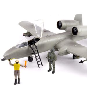 World Peacekeepers 1:18 A-10A Thunderbolt II kampfly m/2 actionfigurer