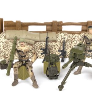 World Peacekeepers 1:18 Militær Forsvars enhed inkl. 2 actionfigurer