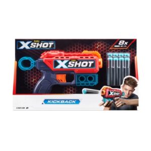 X-Shot Excel Kickback Foam Dart Blaster (8 Darts)