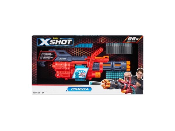 X-Shot Excel Omega Foam Dart Blaster (98 Pile)