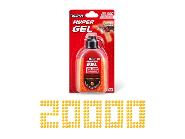 X-Shot Hyper Gel 20.000 Gellets Pack